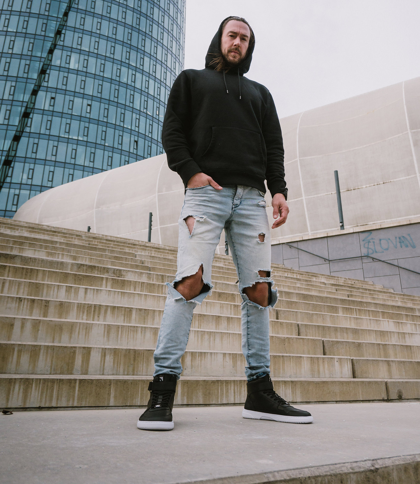 Barebarics Zing High Top Leather